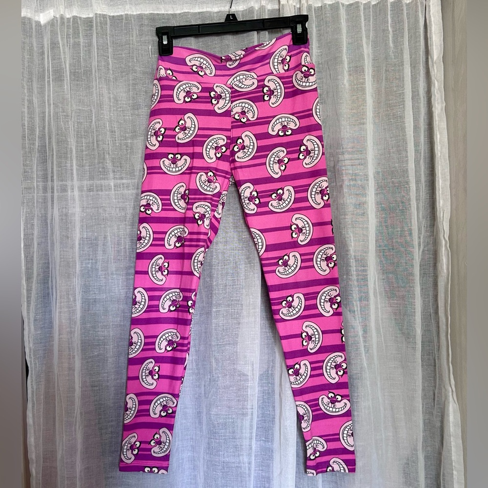LuLaRoe Disney Cheshire Cat Leggings